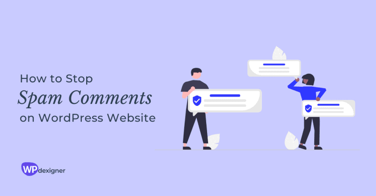 How to Stop Spam Comments on WordPress Website